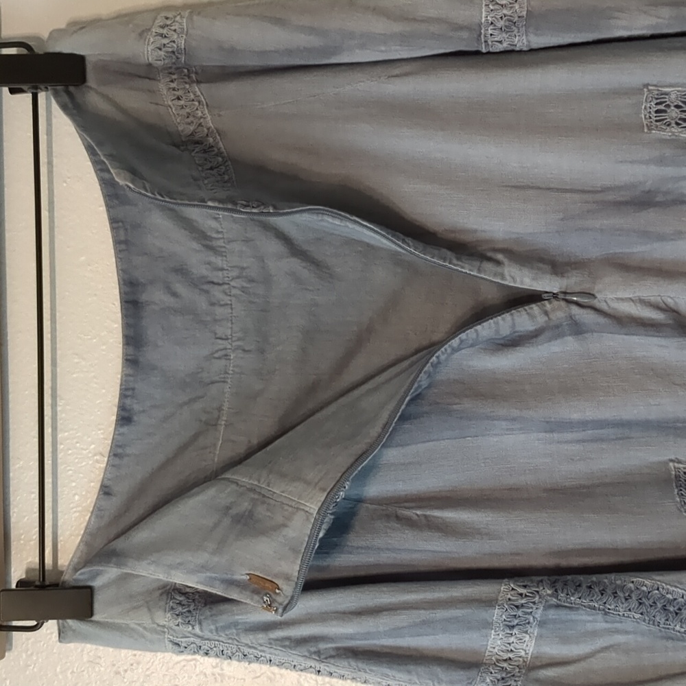 Free People Dyed High Low Midi Skirt Small - Picture 10 of 14